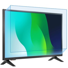 F FORITO 32 inch Anti Blue Light Matte TV Screen Protector, Eye Protection Anti Glare Computer Screen Cover Compatible with 32" TV Screen