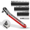 Hakkin 33PCS Ratchet Wrench Screwdriver Set 1/4“ Hex Shank Magnetic