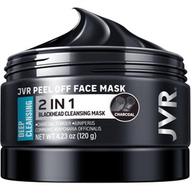 JVR Mascarilla Negra de Carbón para Limpieza Profunda Todo Tipo de Piel