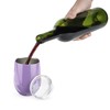 True Sip & Go Stemless Wine Tumbler, Lilac, One