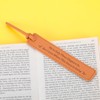 Leather Bookmark 3 Year Anniversary Wedding Gifts for Women Men