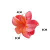 6Pcs Flower Claw Clips Nonslip Flower Claw Clips Strong-Hold Hair