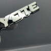Emblem Badge 1PC 5.0 COYOTE Emblem White on Black –