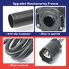 Dusledel Black Paint Version Carbon Fiber Twist Throttle Handle with
