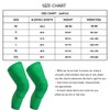 PISIQI Knee Compression Pads Long Leg Sleeve Brace Protection for