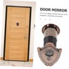SHINEOFI Door Viewer with Bell for Apartments Privacy Peephole Viewer