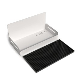 Ezemtos 2-Pack Magnet Spice Rack For Refrigerator, White Magnetic Shelves for Classroom, 6" Deep Magnetic Shelf for Fridge Kitchen and Garage Tools Organizing, Heavy Duty 20LB Capacity