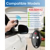 1 x Garage Door Remote Control 433.92 MHz Compatible with