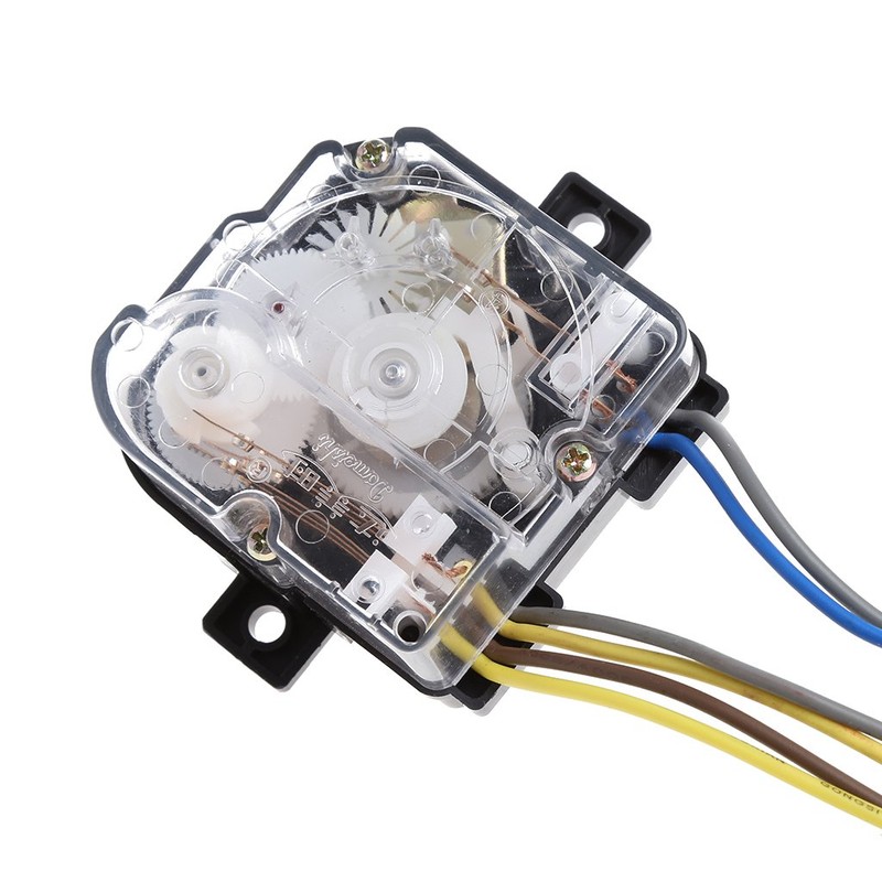 Pinhaijing 6-Wire Washing Machine Timer 90 Degree Central Hole Distance