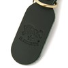 IL BISONTE Key Ring, Keychain, Leather, Genuine Leather, Cowhide Leather,