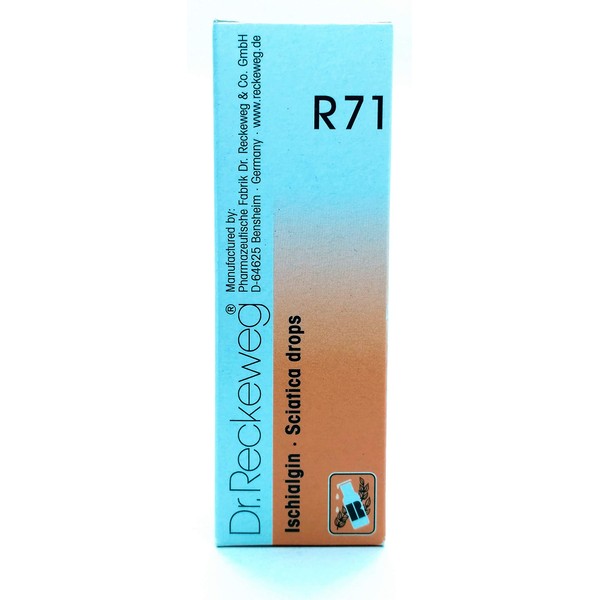 Dr.Reckeweg Germany R71 - Sciatica Drops (22 ml)