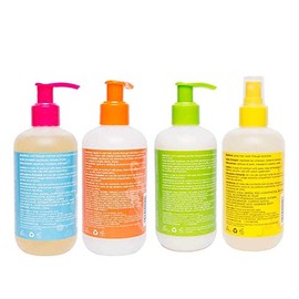 Mixed Chicks Mixed Chicks Kid's Quad Pack - Shampoo, Conditioner, Leave-in Conditioner, Tangle-Tamer, 8 fl.oz (Pack of 4)