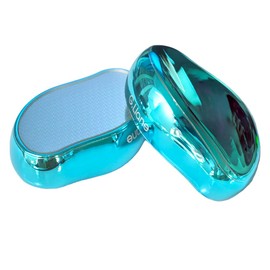 Liane Heels, Exfoliating Nano Glass, Foot File, Exfoliating - Crystal Glass, Heel File, Foot Care Tool, Exfoliating File, Dry and Wet Use, Unisex, Blue