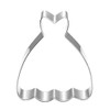 ZDYWY Princess Dress Skirt Shaped Cookie Cutter