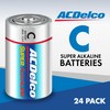 ACDelco 24-Count C Batteries, Maximum Power Super Alkaline Battery for