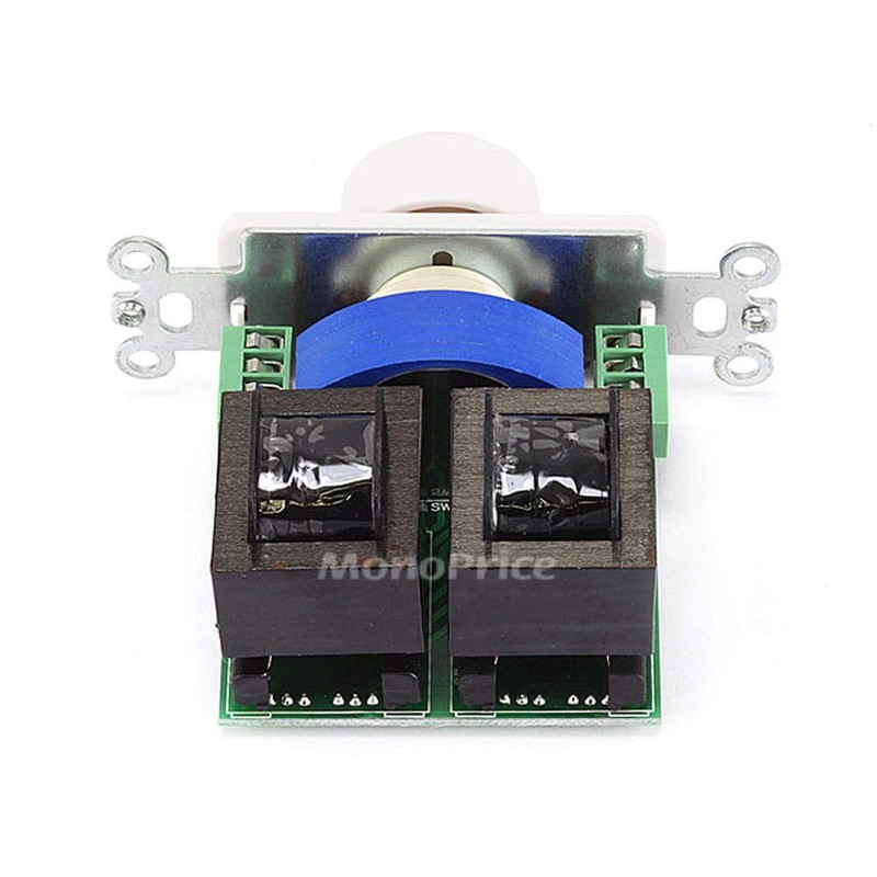 Monoprice 108241 RMS 50W Speaker Volume Controller, White