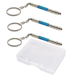 XJUDA 3 Pcs Screwdriver for Glasses Sunglasses Screwdriver Includes A Storage Box Eye Glasses Repair Kit Suitable for Watches
