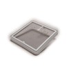 HENG'S INDUSTRIES White Frame Vent Screen Fits Skylights, Roof Vents,