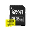 Delkin 64GB Micro SD Card UHS-I (U3/V30) microSDXC with Adapter