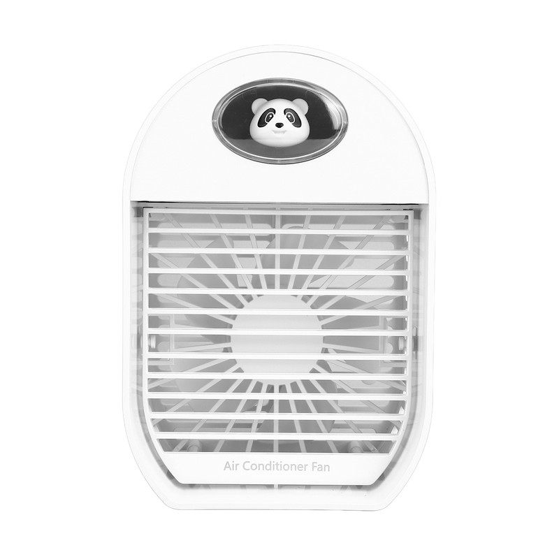 100mL LED Air Cooler Portable Desktop Cooling Fan USB Powered