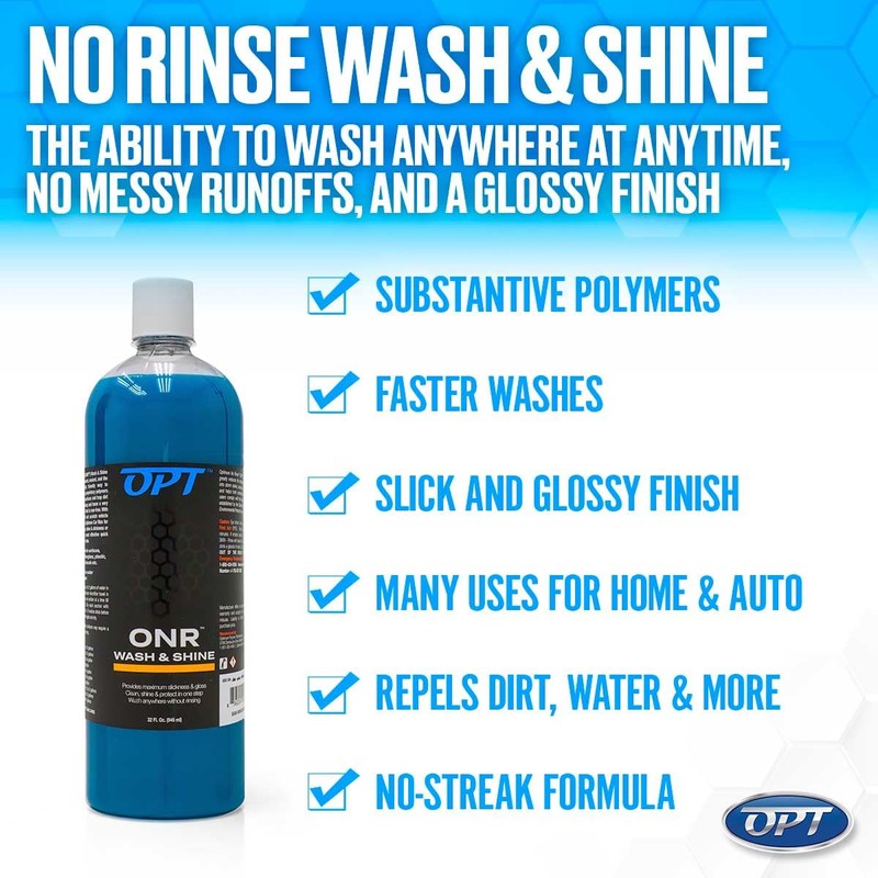 Optimum No Rinse Version 6 (32 Oz), Grit Guard Bucket