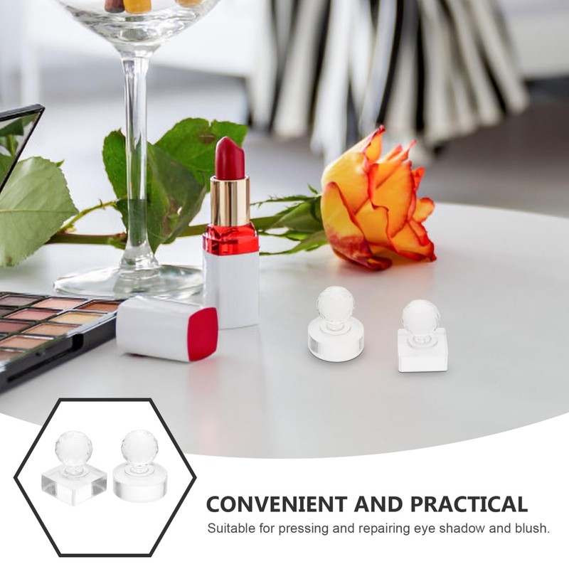 Healvian 2pcs Eye Shadow Press Tool Eye Shadow Stamper Press