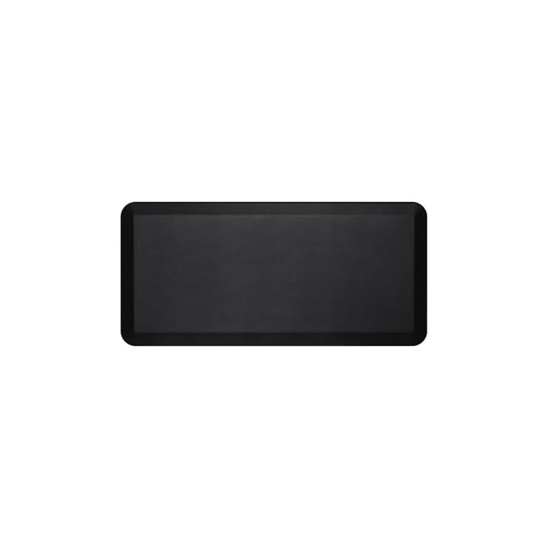Genérico Tapete Antifatiga Ergonómico, Negro, Gel Suave, 106 x 50