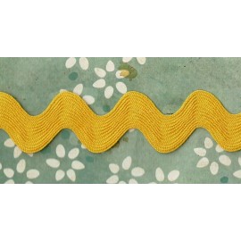 Unbranded 5 Yards of 1" Bright Golden Yellow Large Ric Rac Trim R53PR