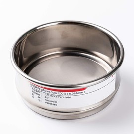 Adamas-Beta φ10×4.5cm 300 Mesh 304 Stainless Lab Sieves Economy Test Sieve 304 Stainless Steel Wire Cloth（0.05mm）