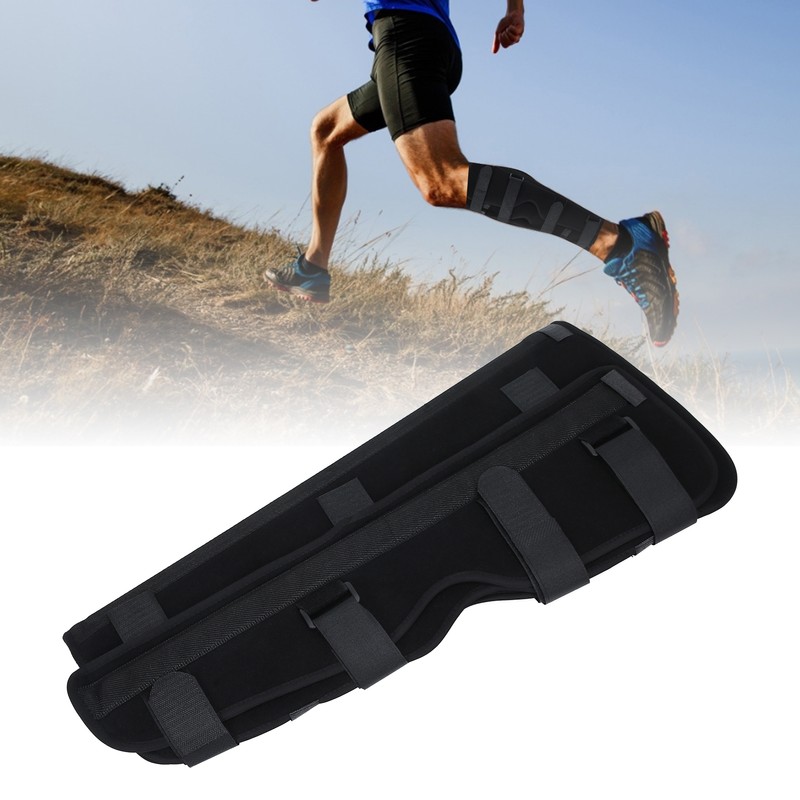 Knee Brace Adjustable Postoperation Fracture Sprain Knee Splint Immobilizer SupportL