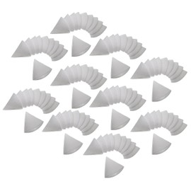 vhbw 100 x Cone Filter Replacement for Zehnder 990320031 for Ventilation System - Exhaust Filter G4, DN 100 White