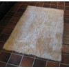 Cottontailfauxfur LIGHT BEIGE Flokati Faux Fur Rug soft & plush