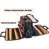 WELKINLAND 88-Pockets Electrician's Tool Bag - Electrician, Technician, HVAC &