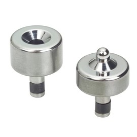 Hanson Rivet DIMPLE Dies are Designed to Form a 100° Countersink for 5/32" Diameter Rivets in pre-Punched Holes in Sheet Metal. (1 Set of 2)