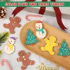 CypherX Christmas Advent Calendar Fillers, 30 Pcs Christmas Countdown Wood