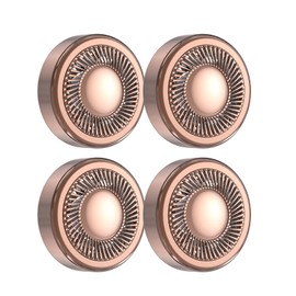 Replacement Heads for Flawless Generation 1 4PCS, Mellbree Facial Hair Remover Replacement Heads Compatible with Finishing Touch Flawless Facial Hair Removal Tool Rose Gold