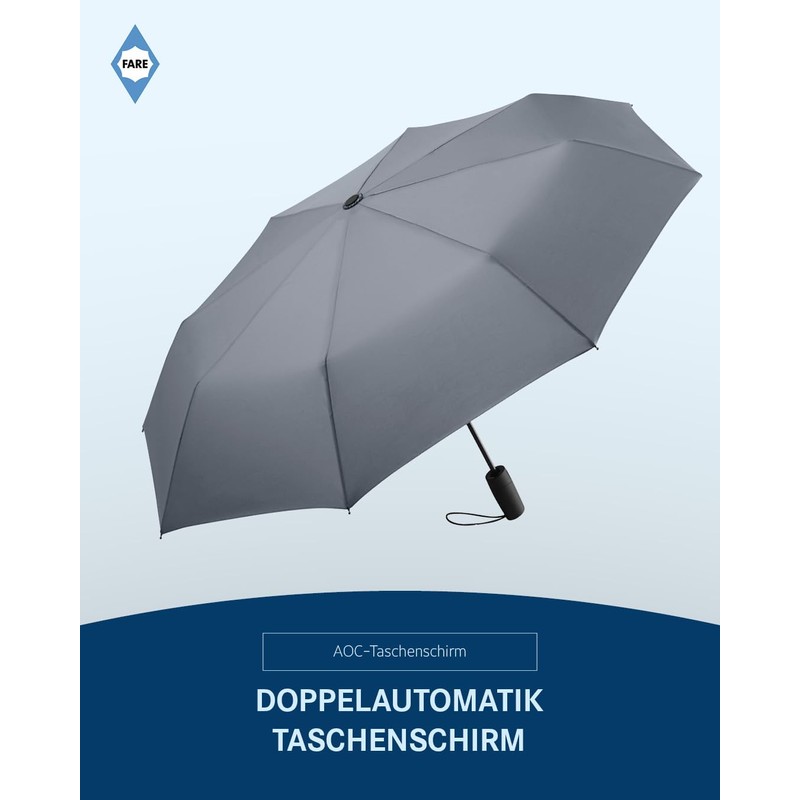 FARE Mini Pocket Umbrella - Premium Umbrella Opens Closes Automatic