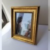Professional 6x8 Inch Gold Vintage Photo Frame with Stand