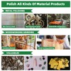 Keadic 18Pcs 180 to 2000 Grits Aluminum Oxide Abrasive Sanding
