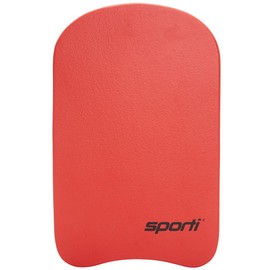 Sporti Adult Kickboard for Swim Training - Swimming Kick Board for Men Women, Water Board for Men & Women, Swimming Training Aid - New Version - Red