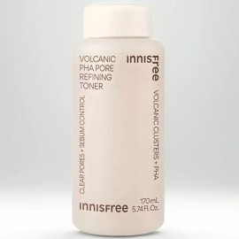 Innisfree 이니스프리 화산송이 파하 모공 매끈결 토너 170ml Innisfree Volcanic Clay Pore Toner 170ml [170ml × 1 piece]