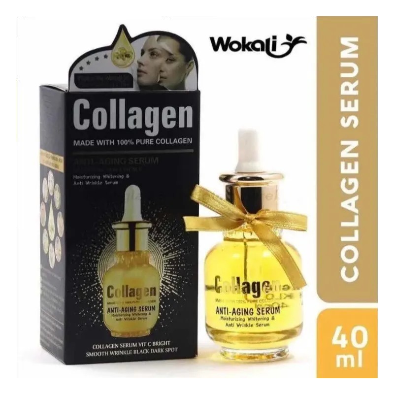 Kit Suero Facial Colageno Y Vitamina C De 40 Ml