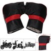 Waterproof ATV Hand Muffs Motorcycle Handlebar Gloves with Reflective Strip