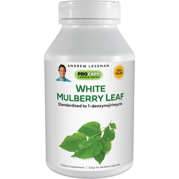 ANDREW LESSMAN White Mulberry Leaf 30 Capsules - High Potency