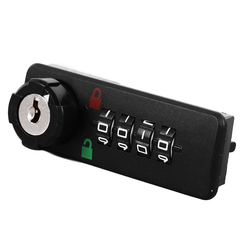 4 Digit Mechanical Dial Combination Lock Password Safety Drawer Shoe