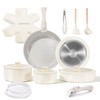 Chef Power Ceramic Nonstick Pots and Pans Set 19 Piece