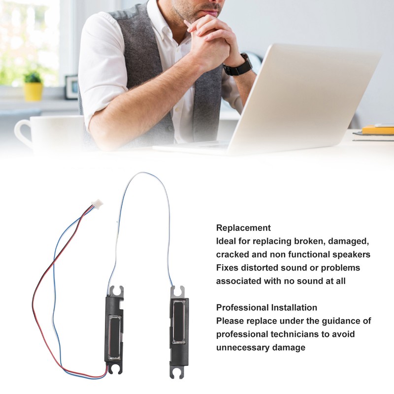 Laptop Internal Speaker Kit Replacement Notebook Built in Left Right