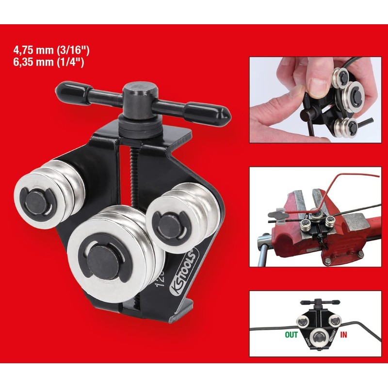 KS Tools 120.1004 Brake Line Straightening Tool / Bending Tool,