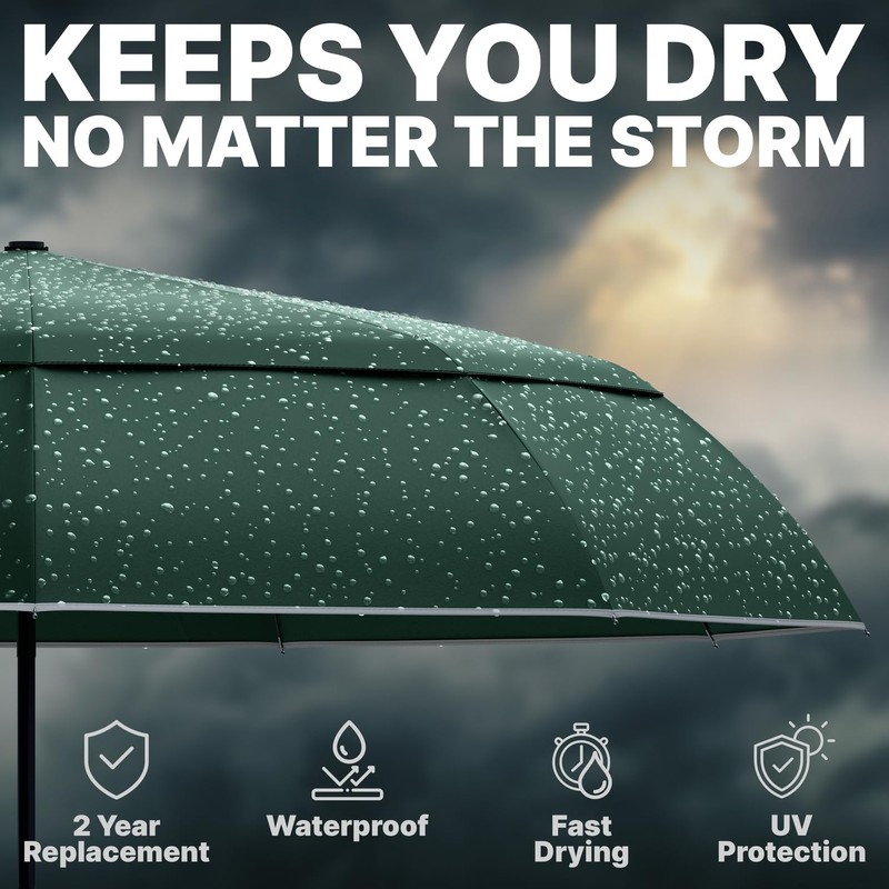 Royal Walk Windproof Folding Travel Umbrella Compact and Strong Luxurious