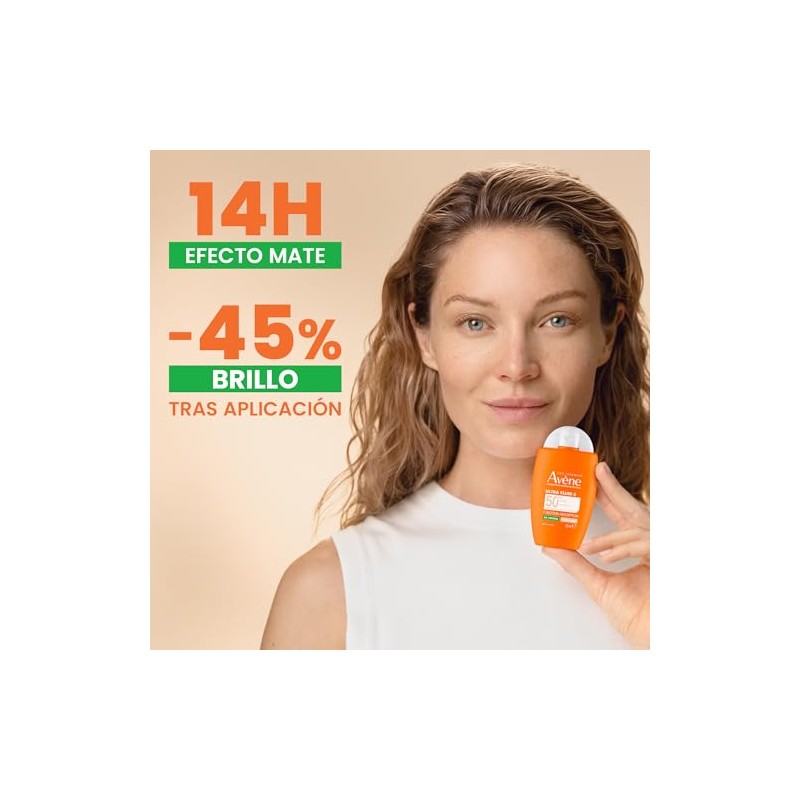 Avene Protector Solar Facial Dermatológico Color Ultra Fluid Oil Control